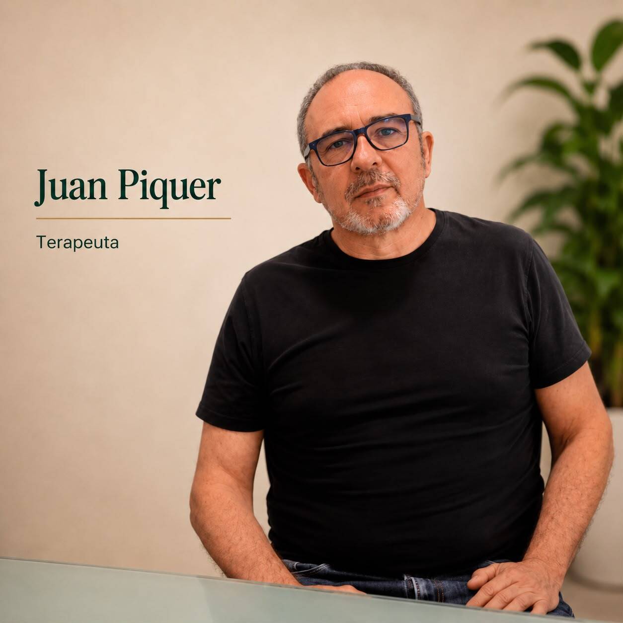Juan Piquer, terapeuta de grupos