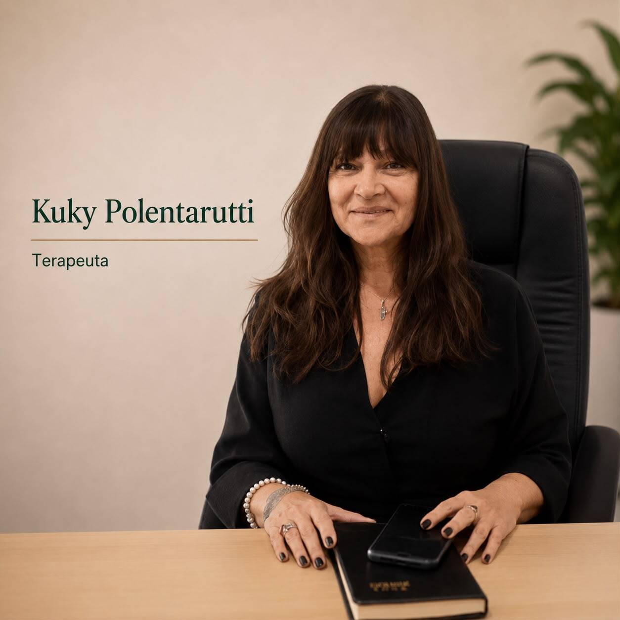 Kuky Polentarutti, terapeuta especialista en adicciones y directora del centro ambulatorio