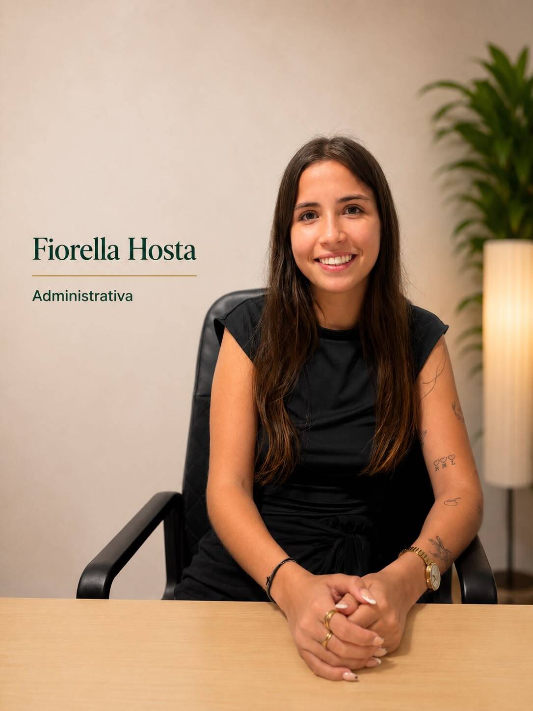 Fiorella Hosta, administrativa