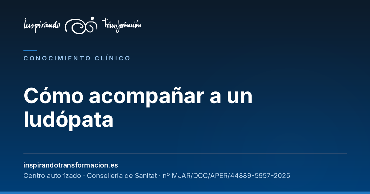 Cómo acompañar a un ludópata