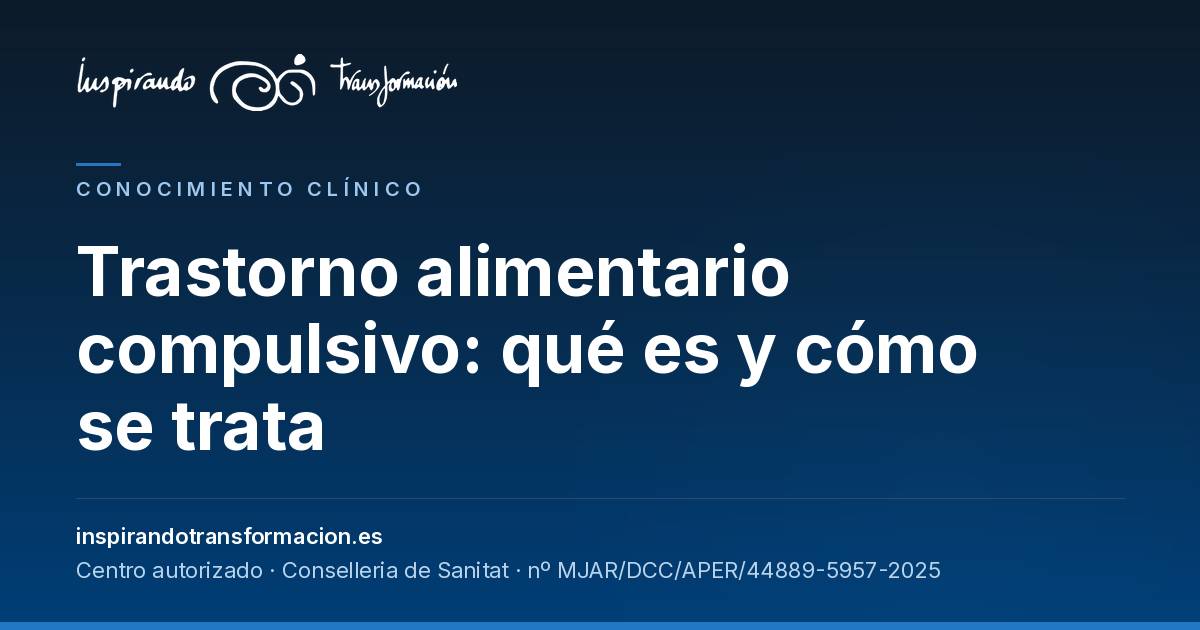 Trastorno alimentario compulsivo