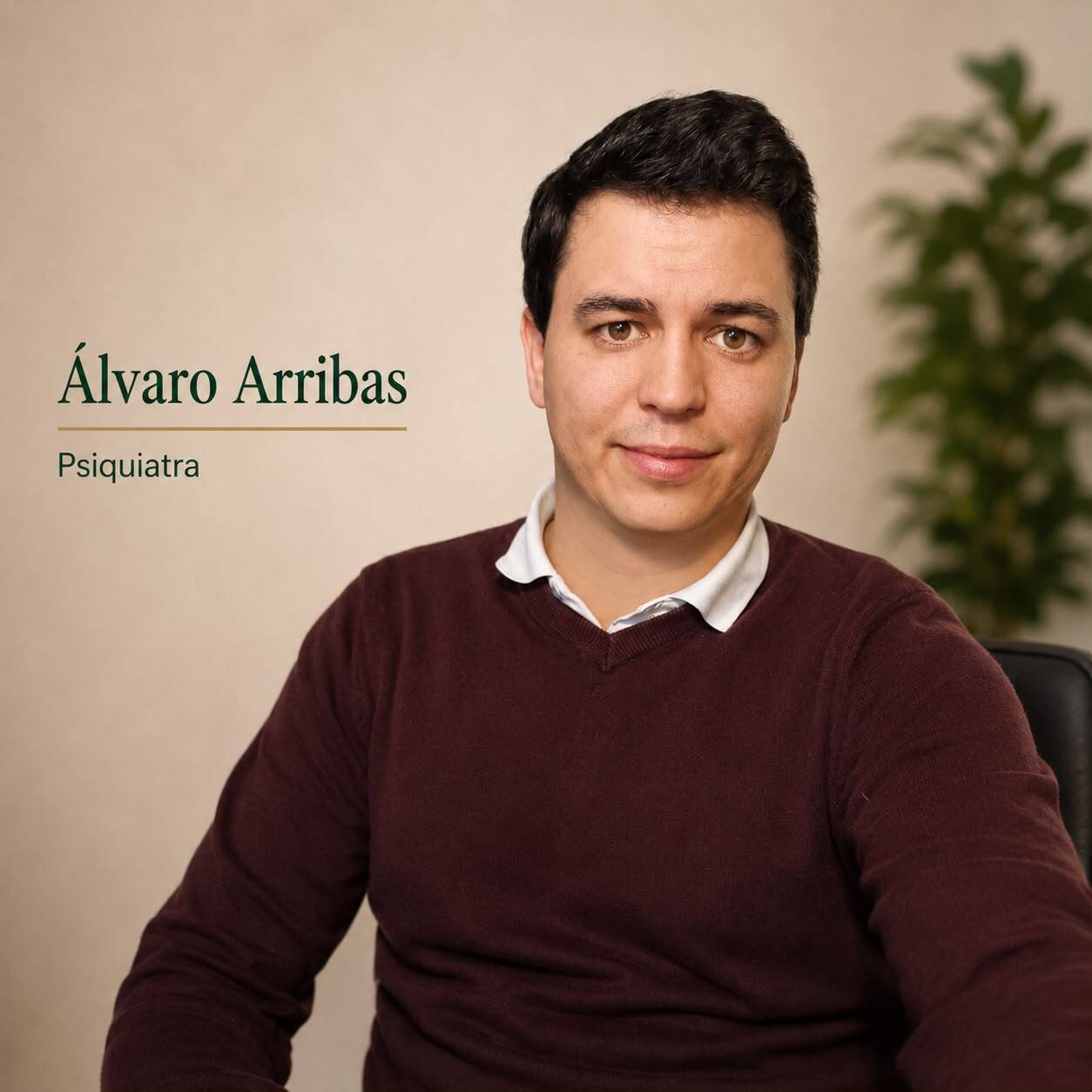 Álvaro Arribas García, médico especialista en psiquiatría y responsable del área médica de Inspirando Transformación